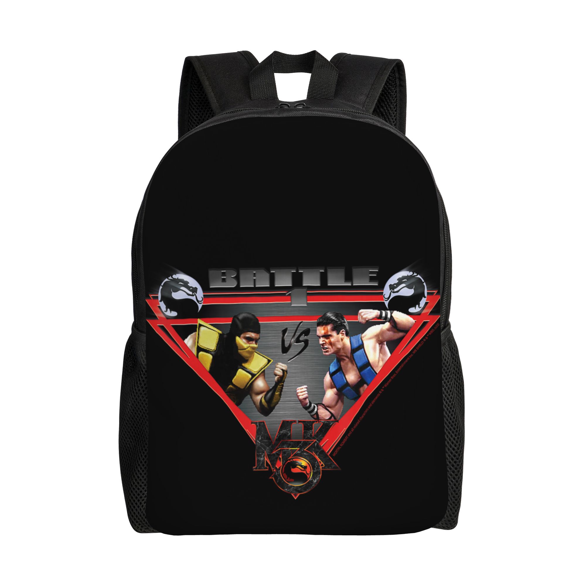 Women Bags Mk - Mortal Kombat Battle MK Backpack for