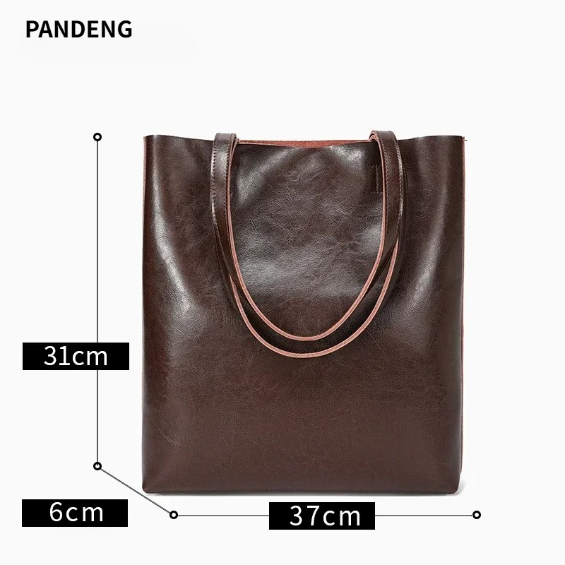 Women Hand Bags For Office - Women's Natural Cow Leather Bags Ladies