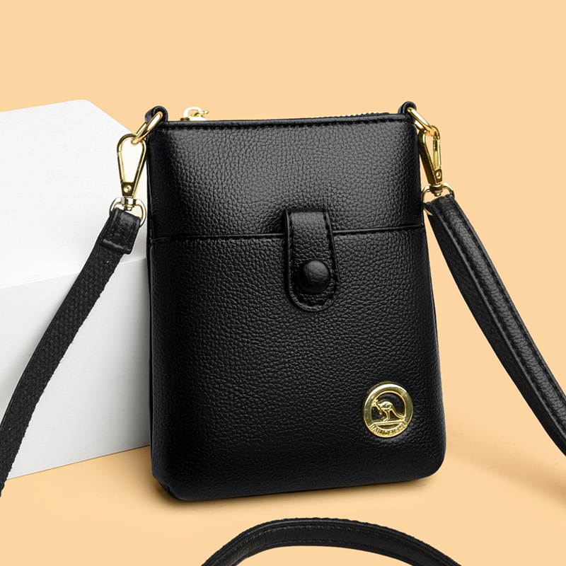 Women Bags Mk - PU Leather Phone Bag Fashionable Crossbody