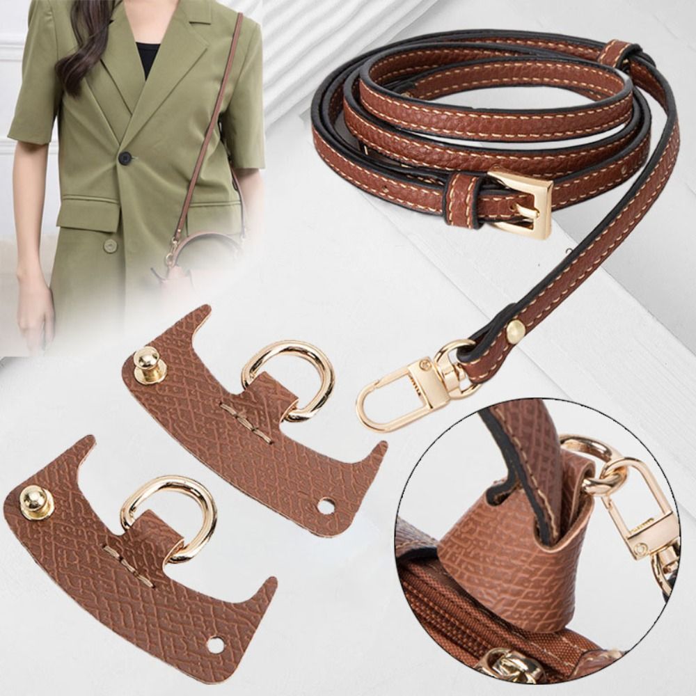 Women'S Bags Longchamp - Women Conversion Replacement Handbag Belts Crossbody