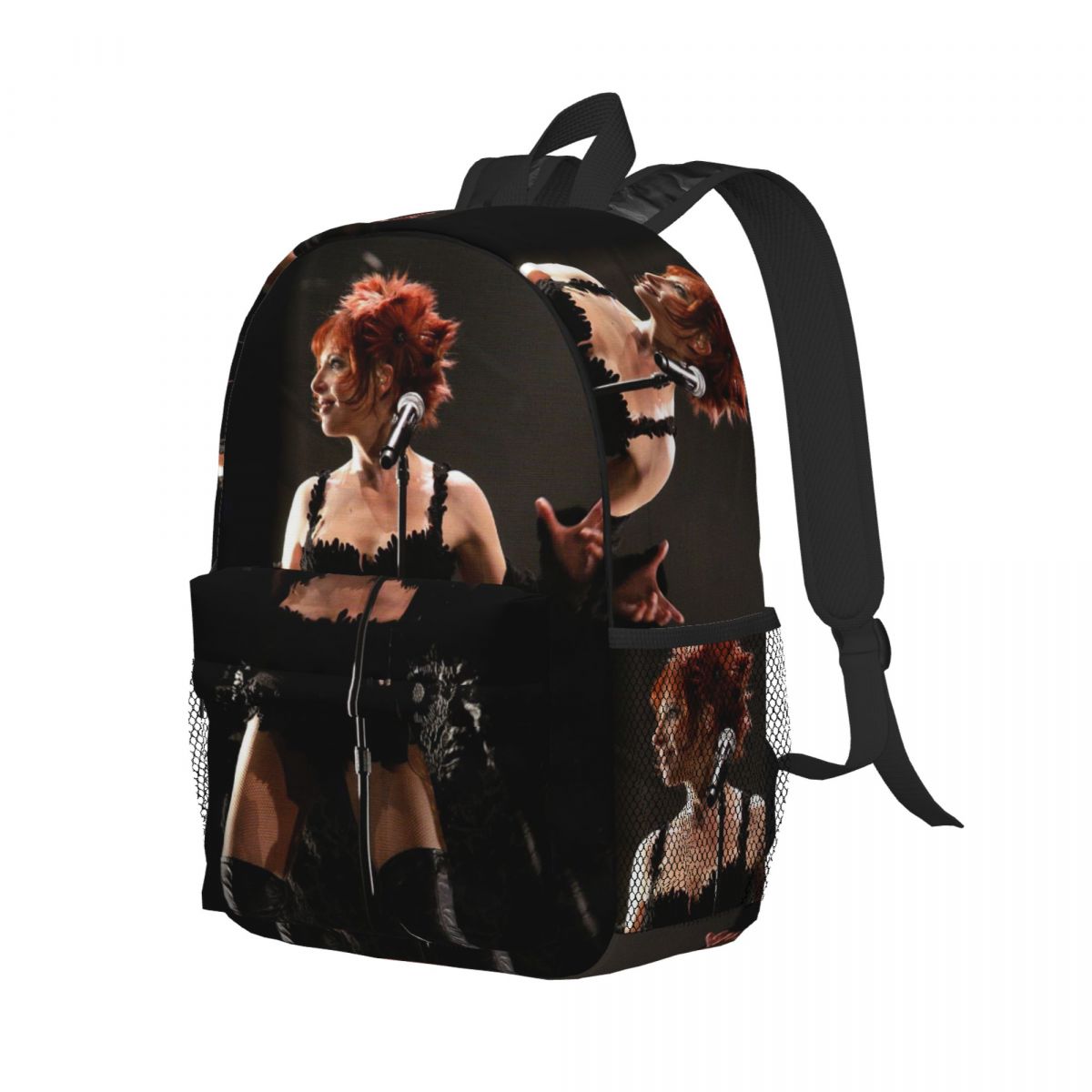Women Bags Farmers - Mylene Farmer Backpack Student Boys Girls