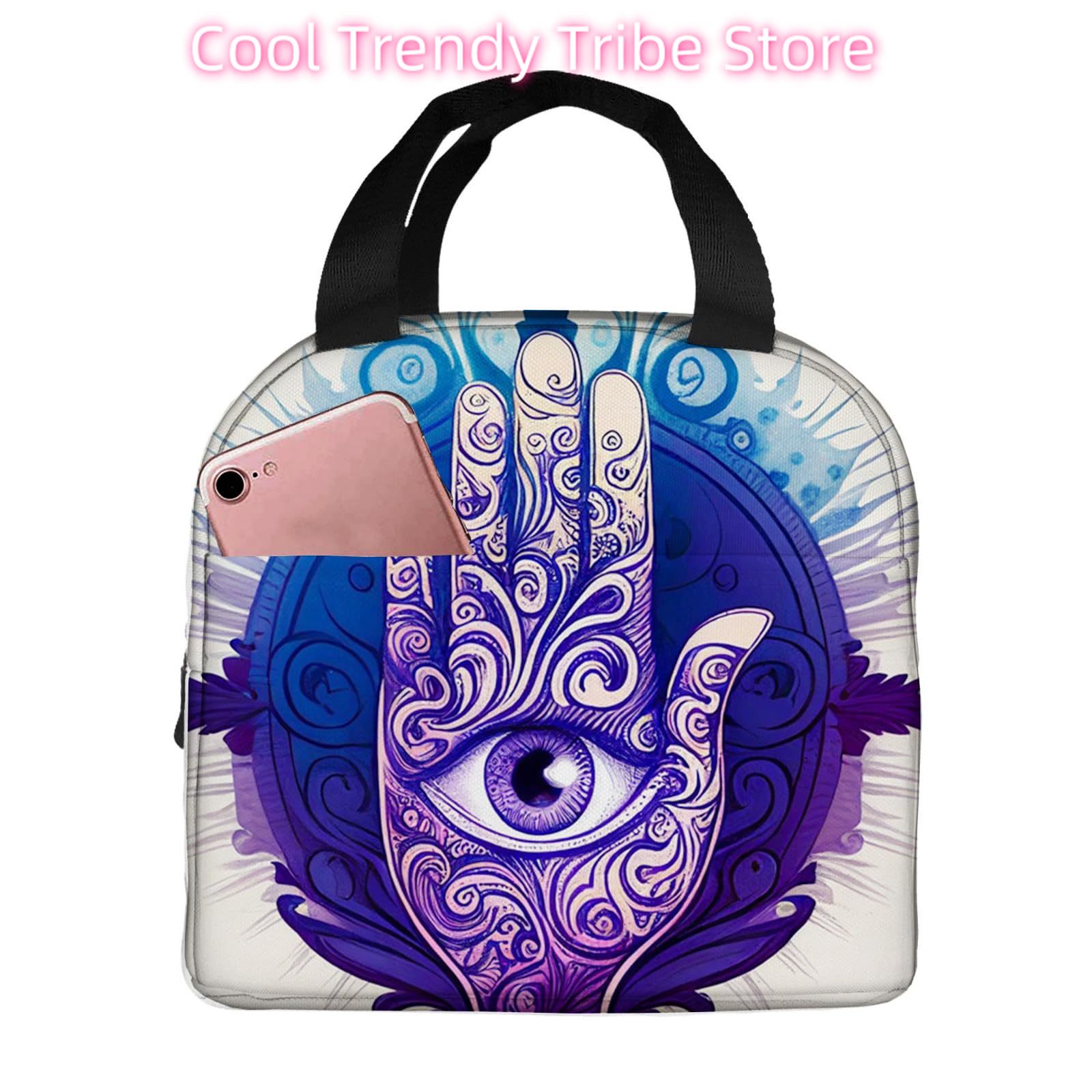 Women Hand Bags For Office - Insulated Lunch Bag for Women Men