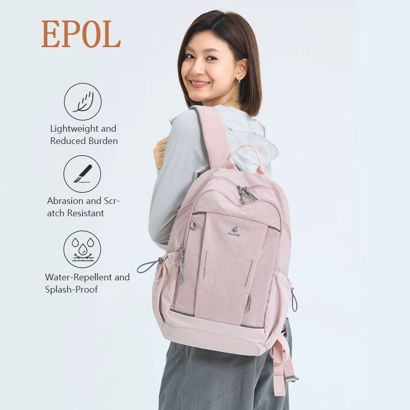 Women Bags With Laptop Compartment - EPOL Women Canvas Backpacks 2026 Trend