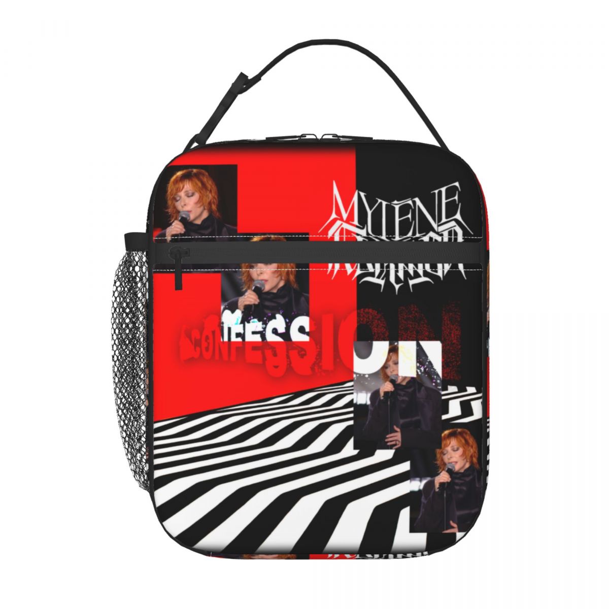 Women Bags Farmers - Mylene Farmer French Singer Actor Insulated