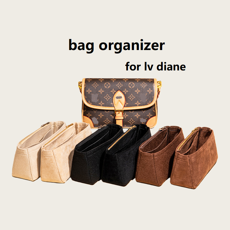 Women Bags Lv - Suede Bag Organizer For Lv Diane