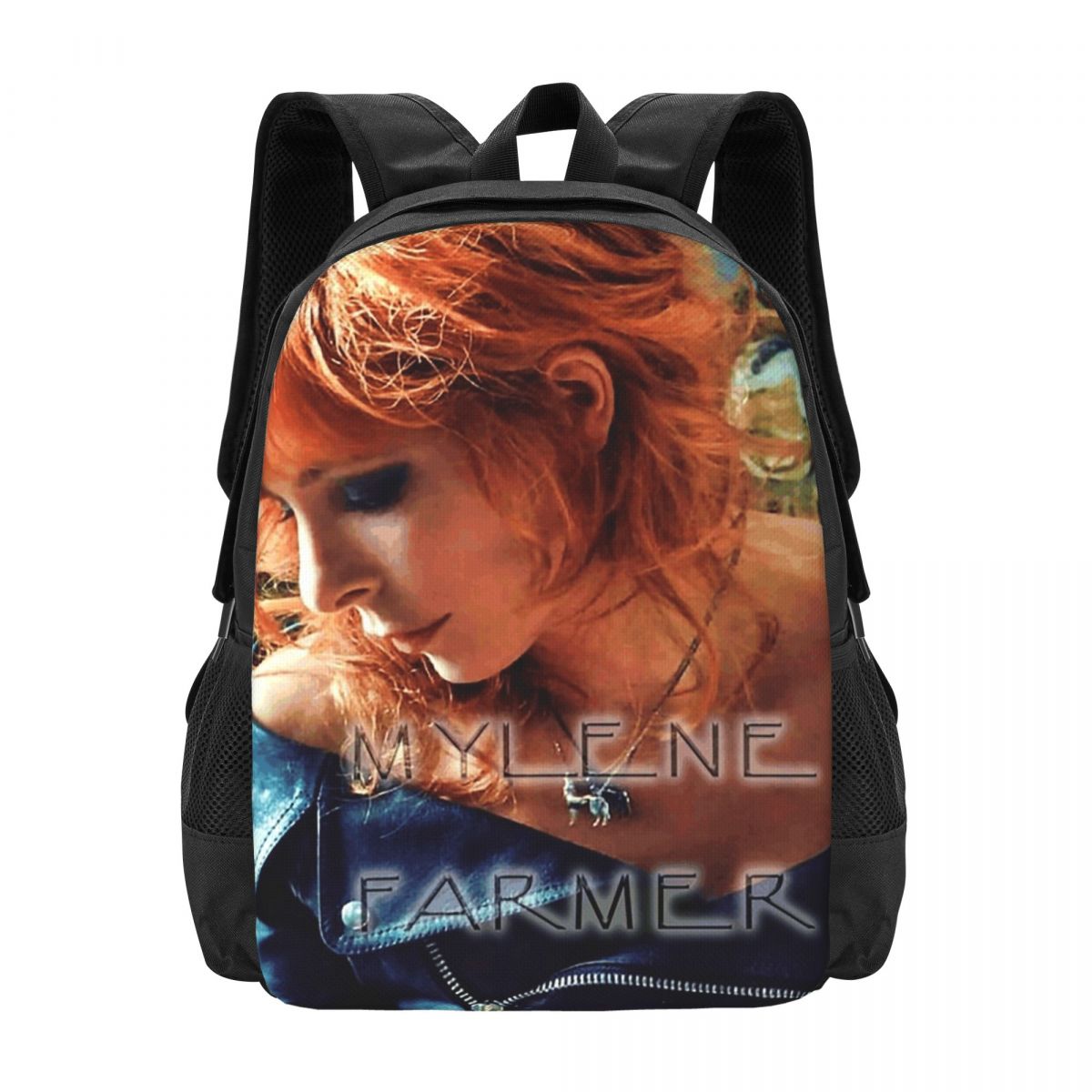 Women Bags Farmers - Mylene Farmer French Singer Backpack Hot