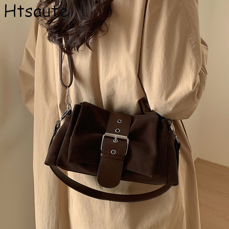 Women Hand Bags For Office - Luxury PU Leather Shoulder Bags For