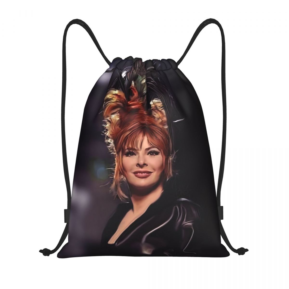 Women Bags Farmers - Pretty Mylene Farmer Drawstring Backpack Sports