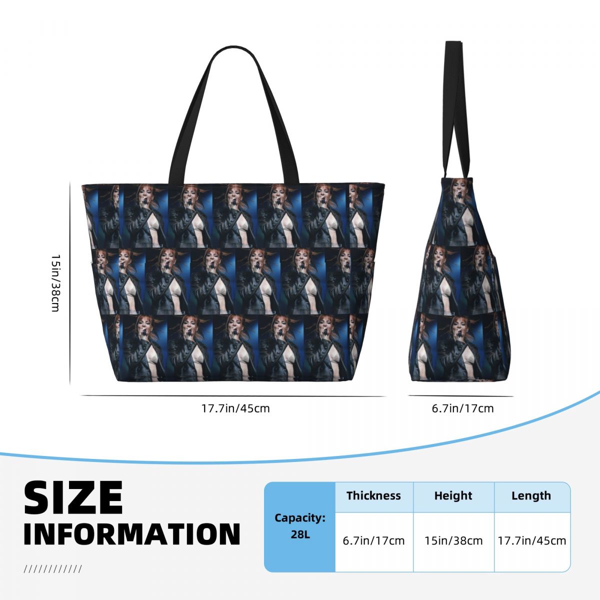 Mylene Farmer Beach Tote Bag S - Women Bags Farmers review and price