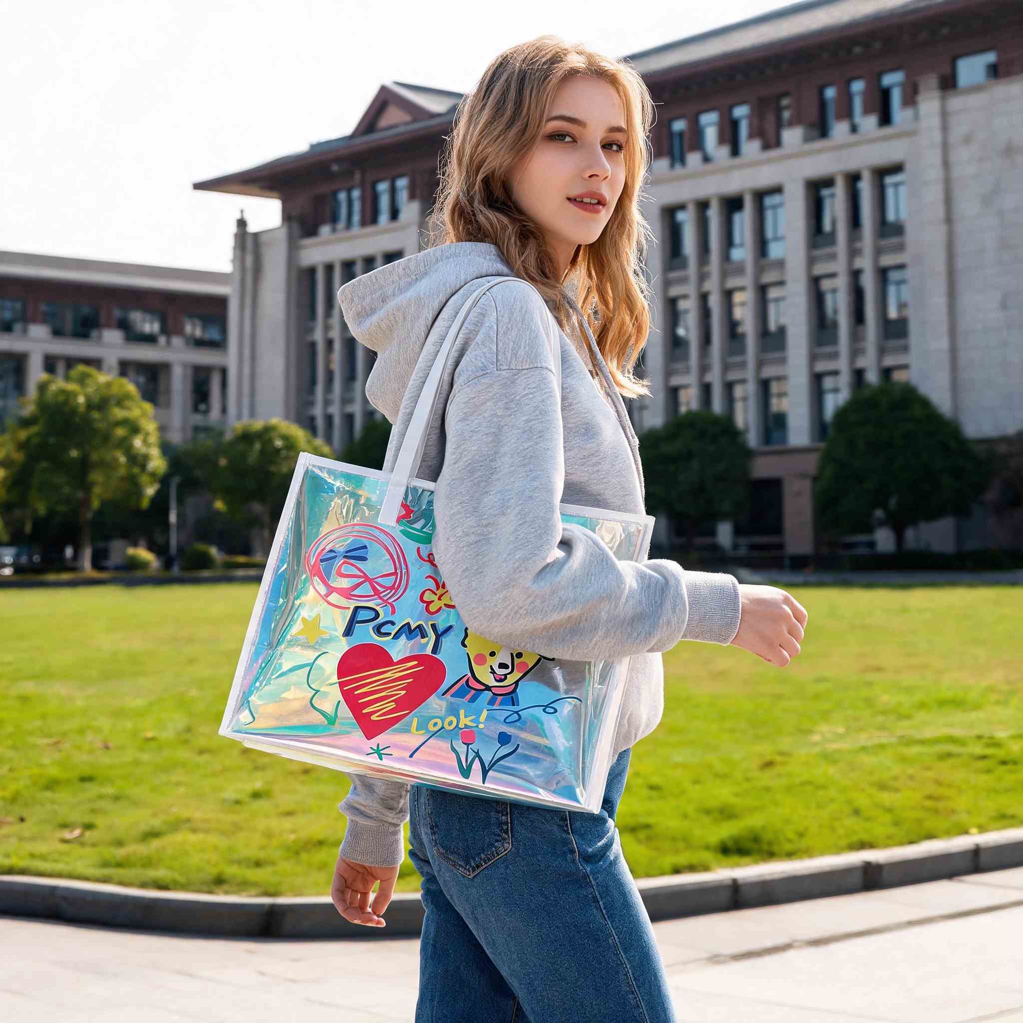 Women Holographic Tote Bag Wat - Women Bags Lv review and price