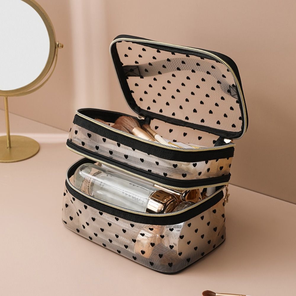 New Nylon Makeup Bag Black Gre - Women Bags Grey review and price