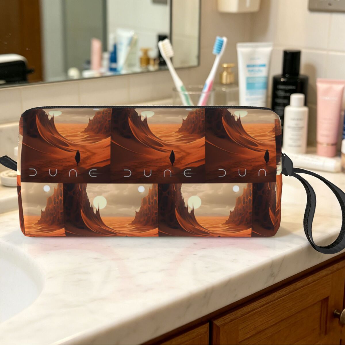 Dune 2020 Fan Art Makeup Bag C - Women Bags Dune review and price
