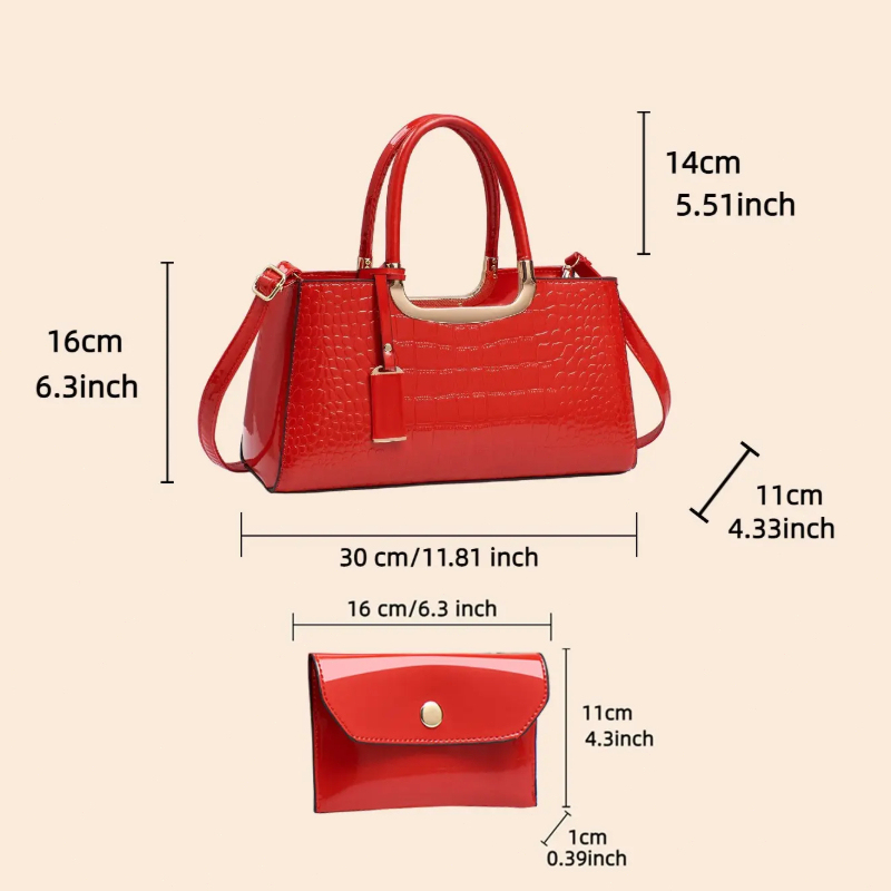 Women's Handbag Set, Light Lux - Women Bags Luxury review and price