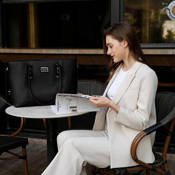 MOSISO Tote Bag for Women MacB - Women Bags With Laptop Compartment review and price