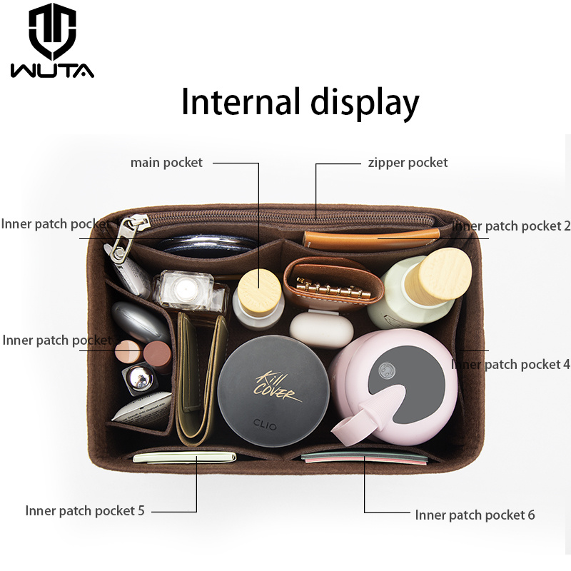 WUTA Felt Insert Bag Organizer - Women Bags Lv review and price