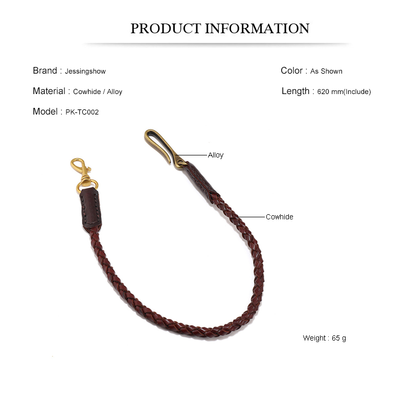 Cowhide Braided Rope Key Rings - Women Bags Pk review and price