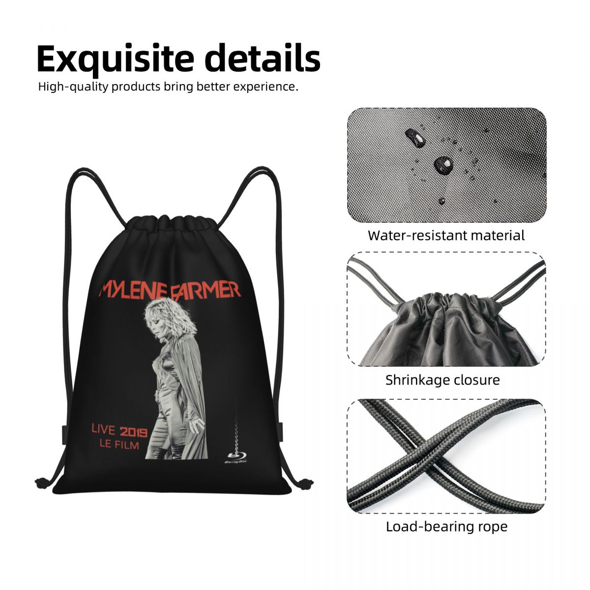 Mylene Farmer Drawstring Backp - Women Bags Farmers review and price