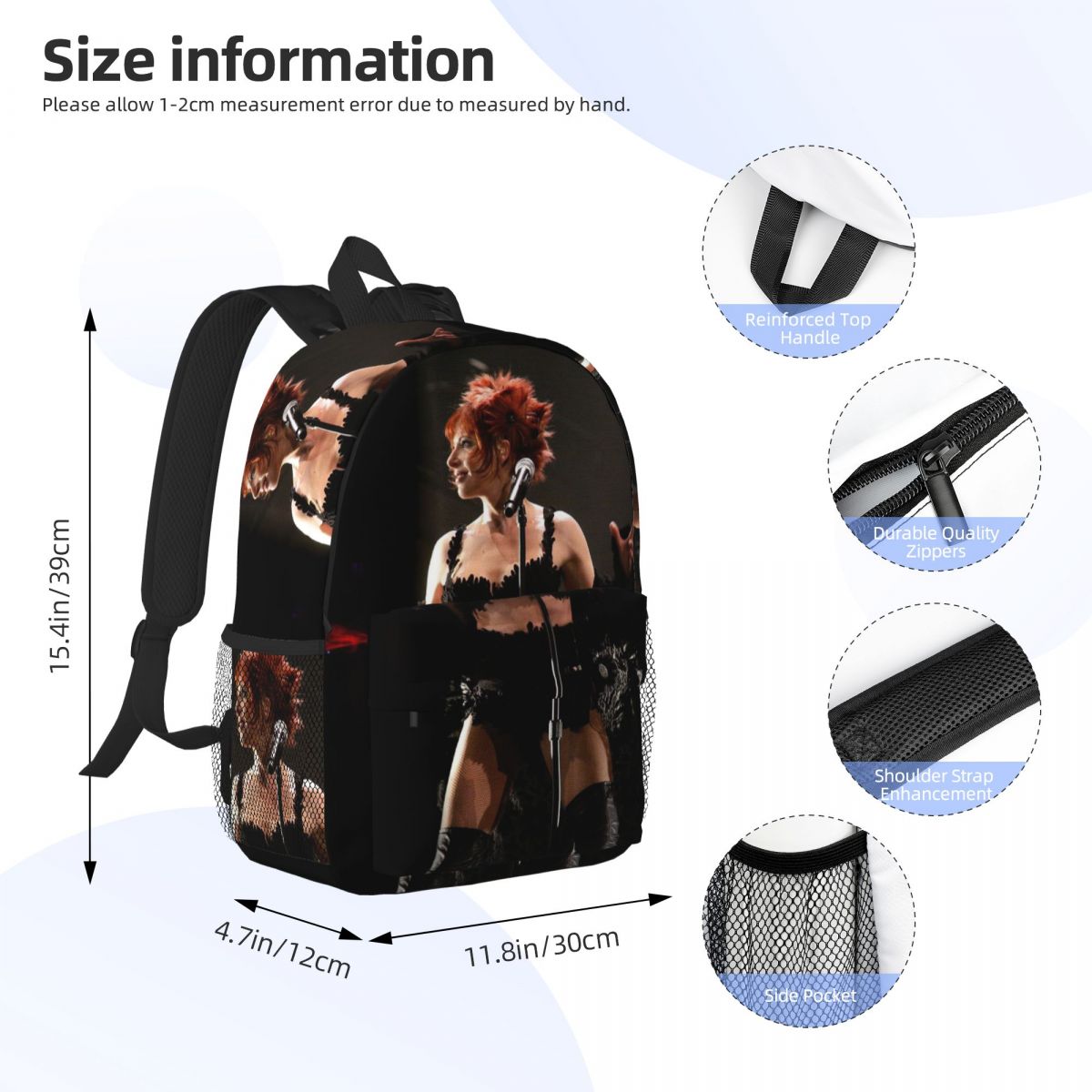 Mylene Farmer Backpack Student - Women Bags Farmers review and price