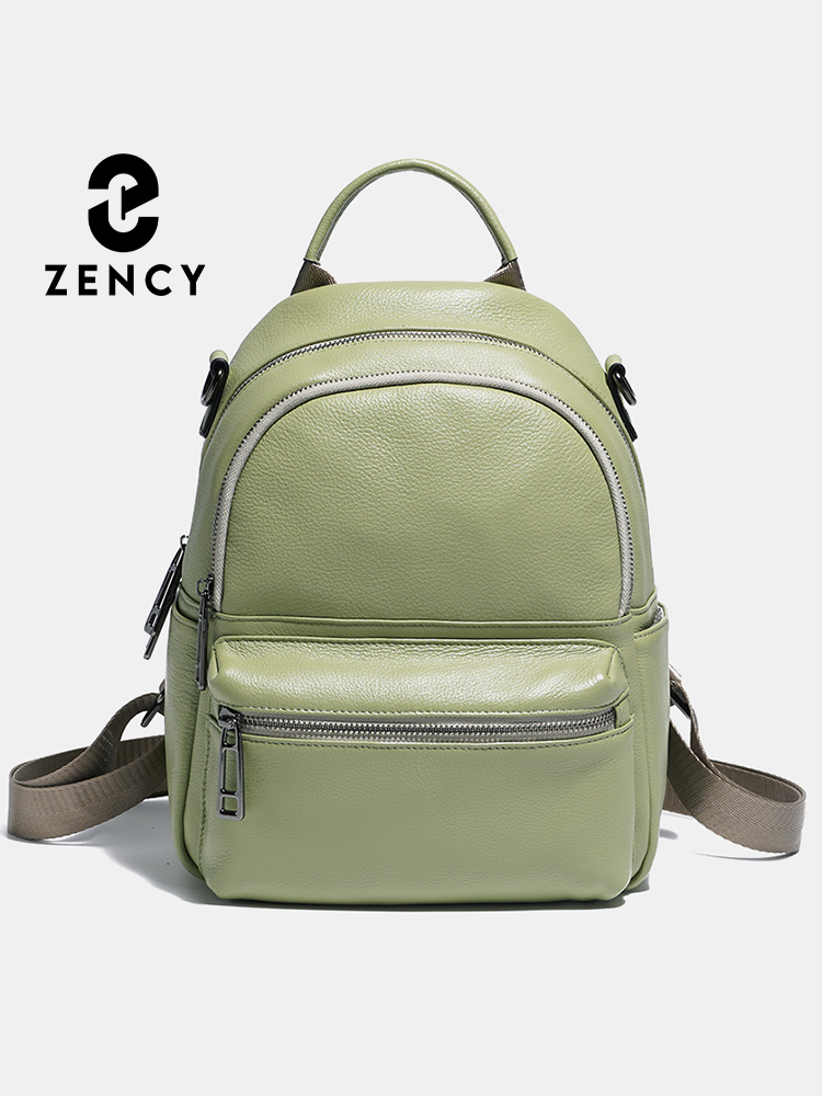 Zency Women Leather Backpack K - Women Bags Grey review and price