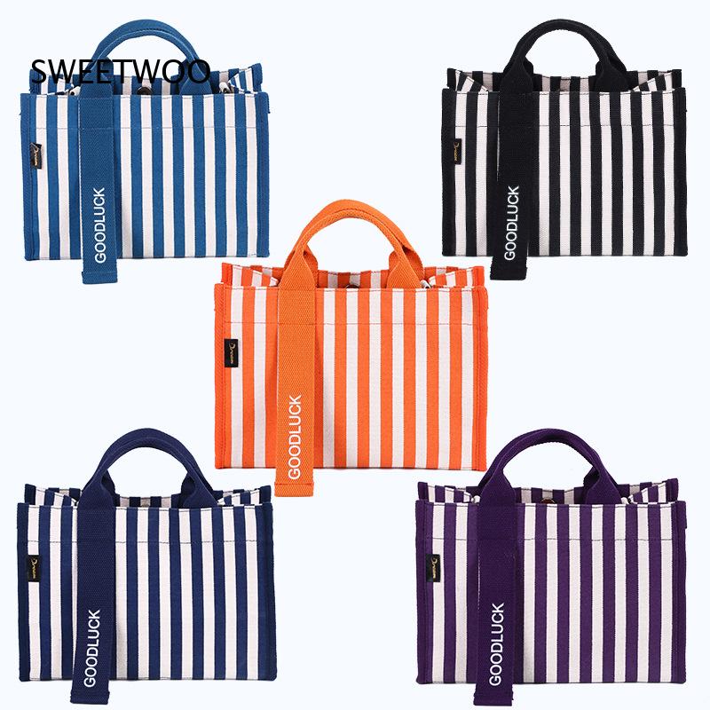 2026 Vertical Stripe Canvas Sm - Women Hand Bags For Office review and price