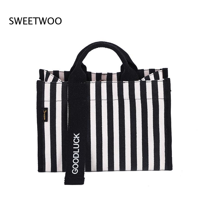 2026 Vertical Stripe Canvas Sm - Women Hand Bags For Office review and price