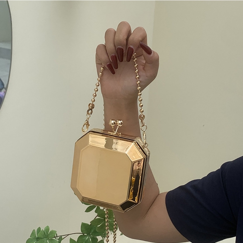 Mini Luxury Gold Party Evening - Women Bags Luxury review and price