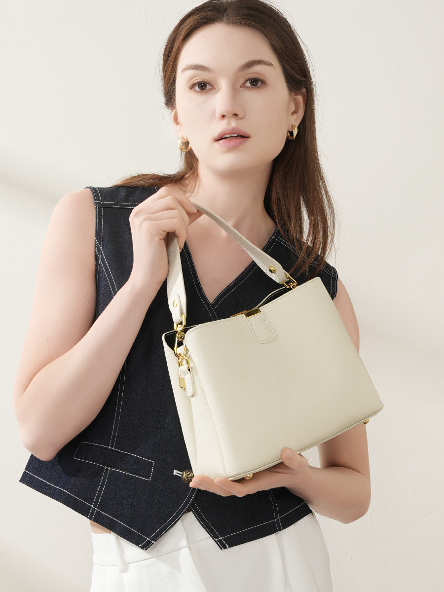 YANATARI Genuine Leather Woman - Women Bags Grey review and price