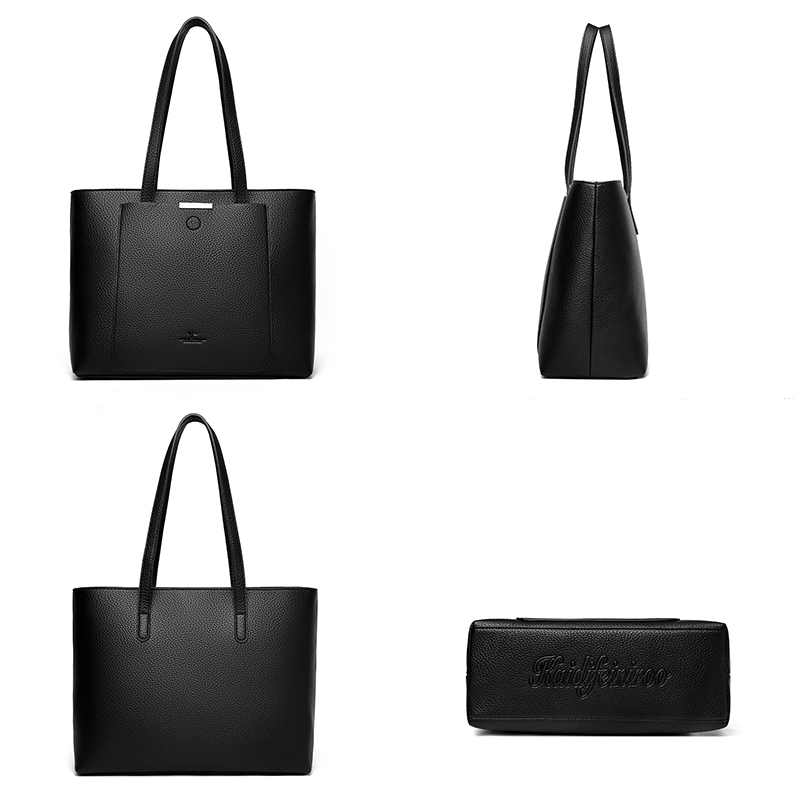 Genuine Brand Soft Pu Leather  - Women Bags With Laptop Compartment review and price