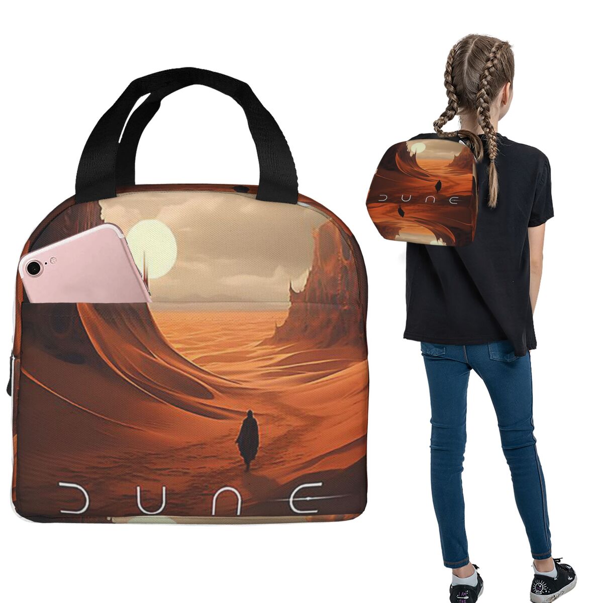 Dune 2020 Fan Art Insulated Lu - Women Bags Dune review and price