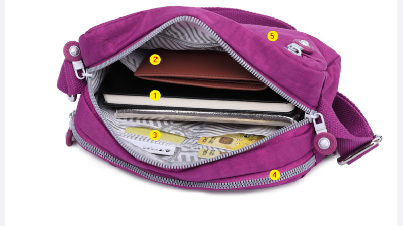 High Quality New Nylon Women S - Women Bags Grey review and price
