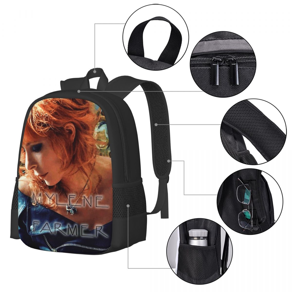 Mylene Farmer French Singer Ba - Women Bags Farmers review and price