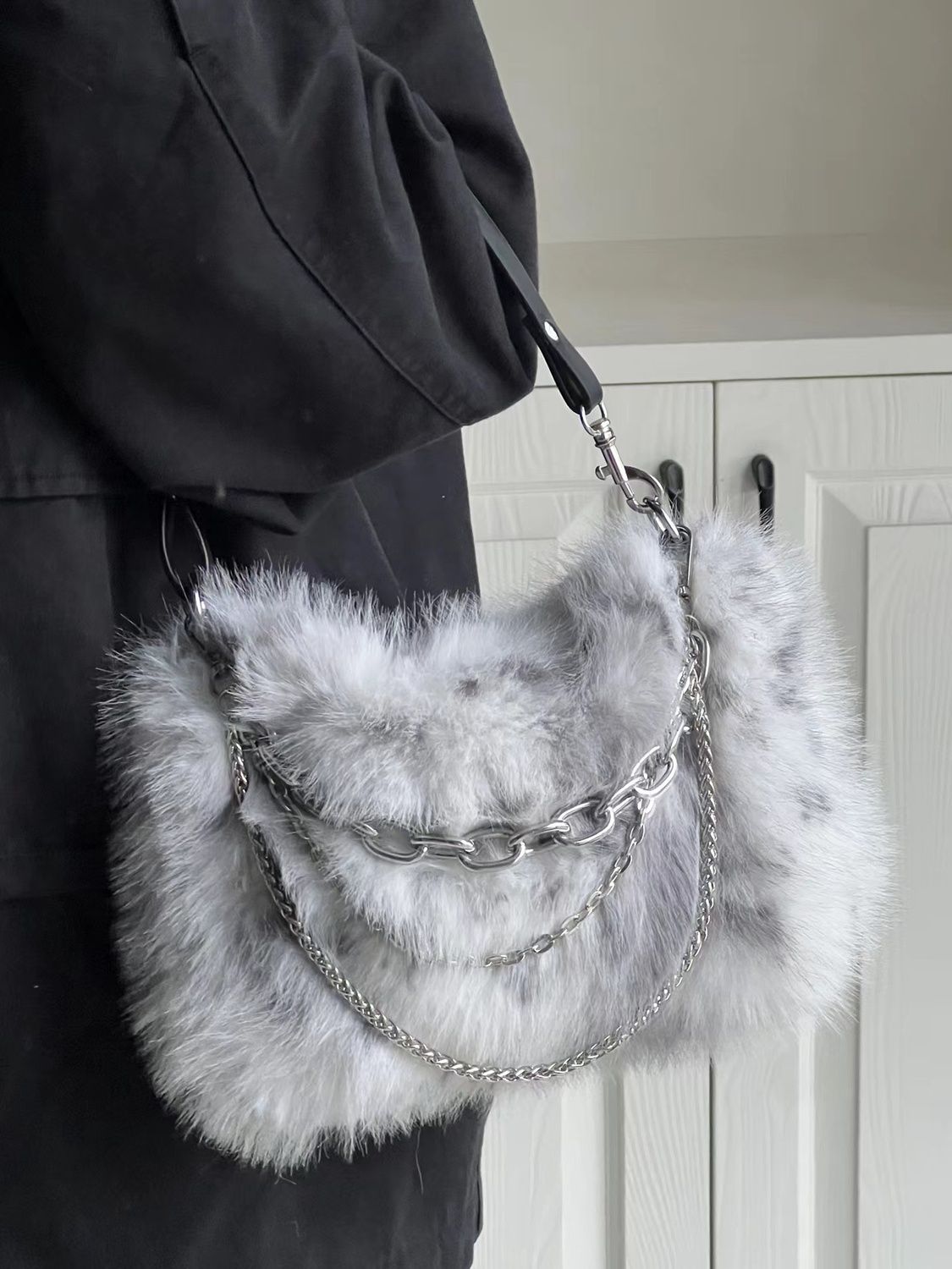 JIAERDI Vintage Y2K Handbag Wo - Women Bags Grey review and price