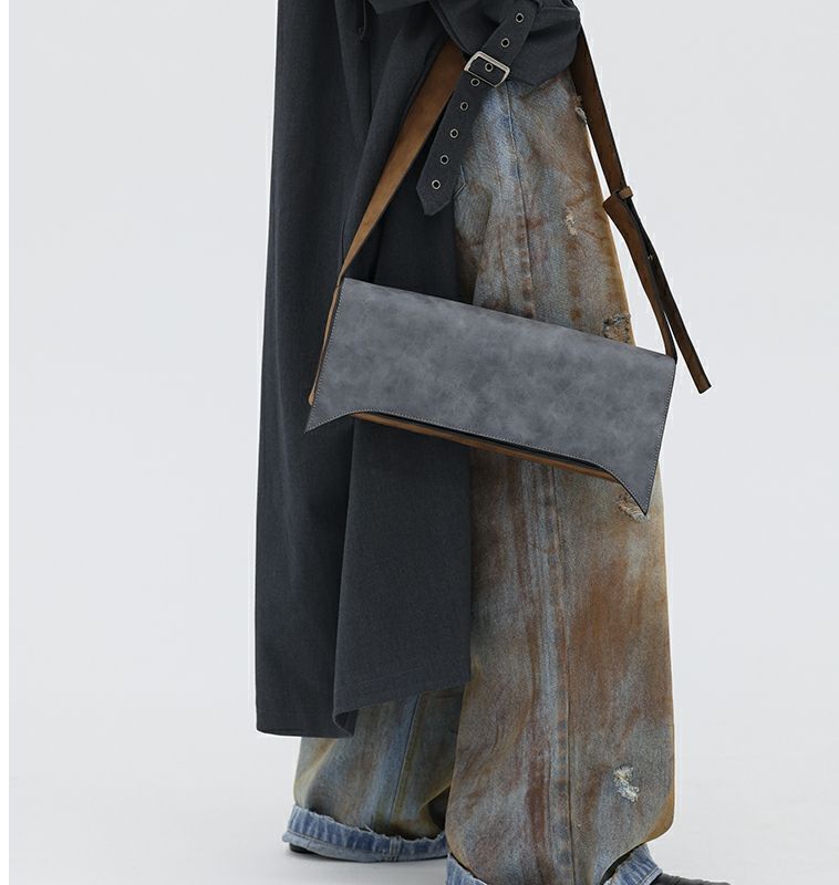 JIAERDI Vintage Grey Shoulder  - Women Bags Grey review and price