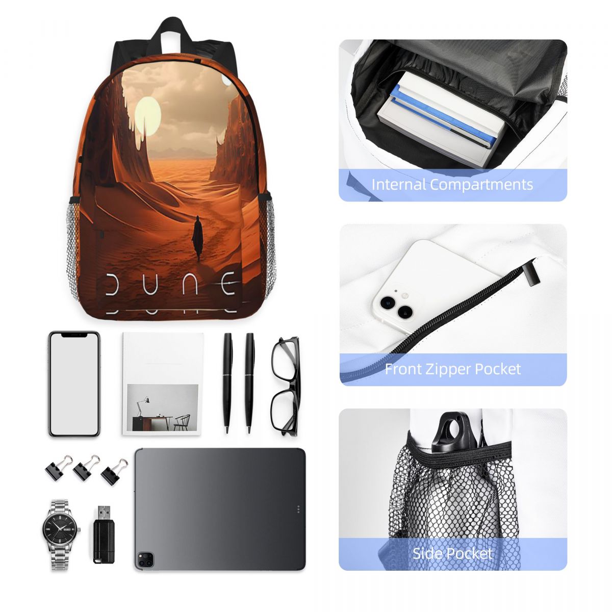 Dune 2020 Fan Art Backpack Hot - Women Bags Dune review and price