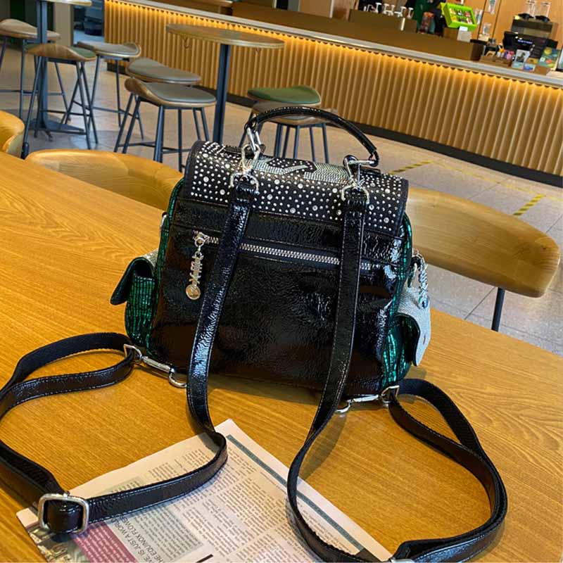 Fashion Women Backpack Big Cap - Women Bags Branded review and price