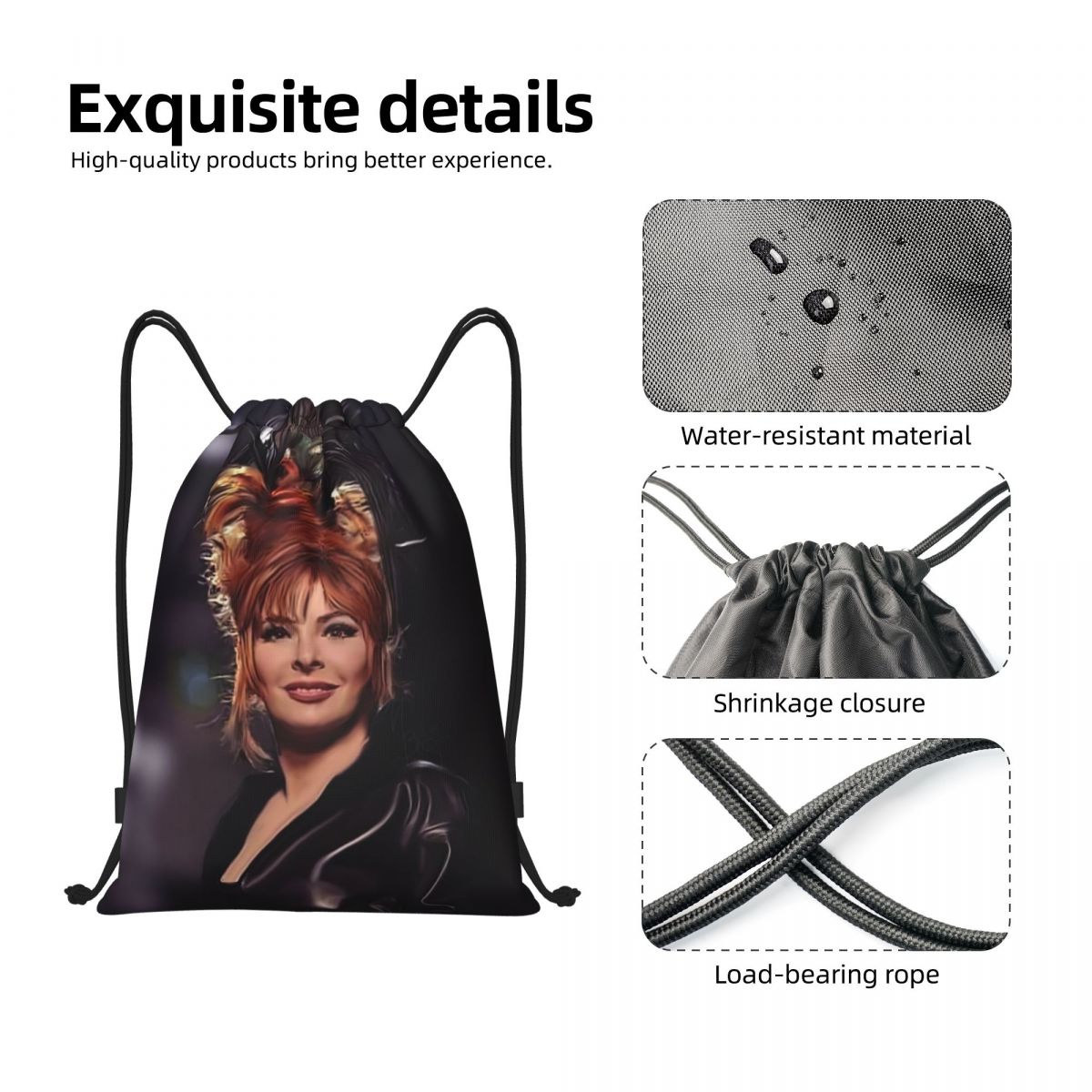 Pretty Mylene Farmer Drawstrin - Women Bags Farmers review and price